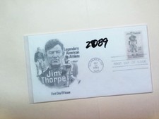 U. S. FDC  2089 - Jim Thorpe - unsigned  cachet - comb. shipping!