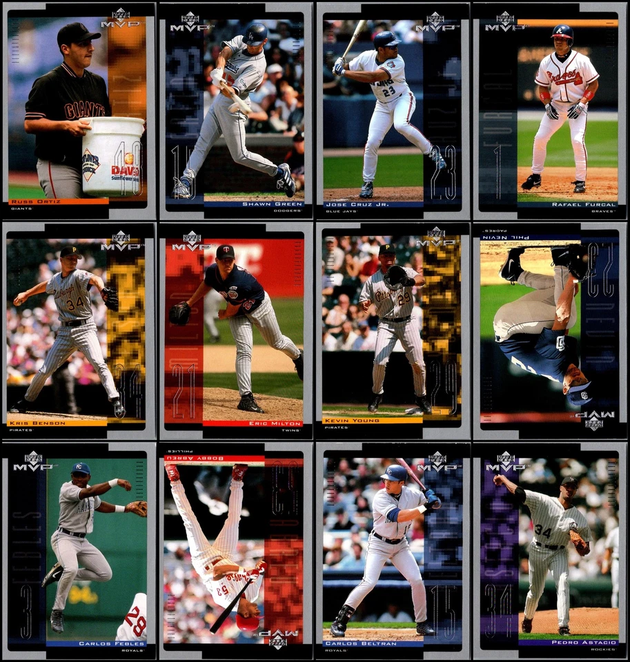 Lote de cartas 2001 Upper Deck MVP (64) - Casi desaparecido - Consigue las tuyas antes de que estén al... Foto 4 de 4