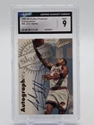 JOHN STARKS 1997-98 SKYBOX PREMIUM AUTOGRAPHICS AUTO #99 KNICKS CGC 9 Q7128