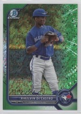 2022 Bowman Green Mini-Diamond Refractor 83/99 Rikelvin De Castro #BCP-25 0f3j