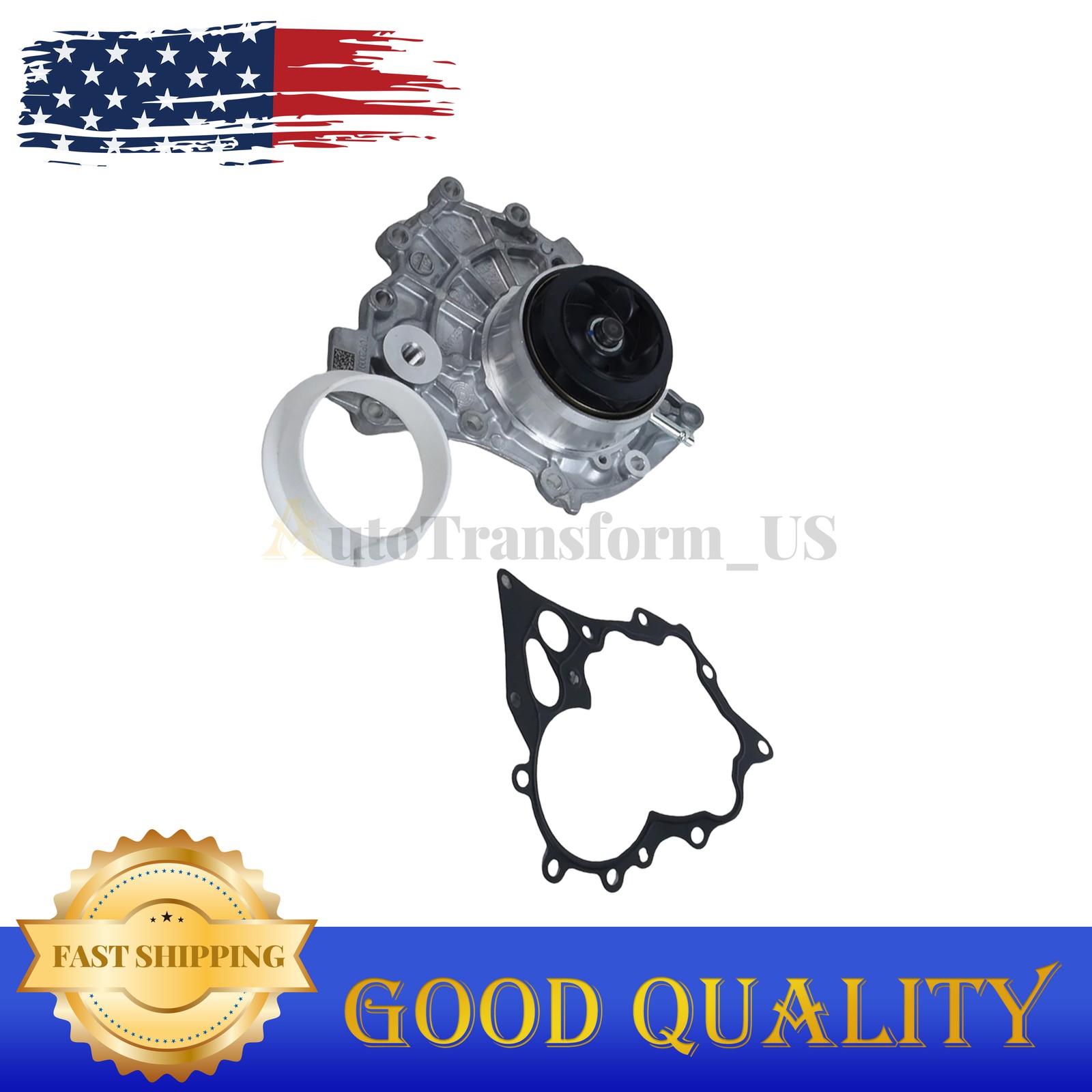 NEW Engine Water Pump For Cayenne Panamera Urus Bentley Audi A8 S8 RS7 RSQ8 4.0T