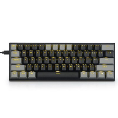 Mechanische Gaming Tastatur RGB LED   2 Farben Keycaps   inkl. Keycap Puller & E