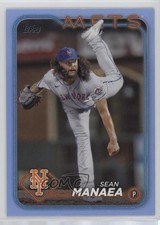2024 Topps Series 2 Father's Day Powder Blue 23/50 Sean Manaea #380 13dp