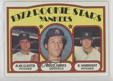 1972 Topps Rookie Stars Al Closter Alan Rusty Torres Roger Hambright #124 1i8
