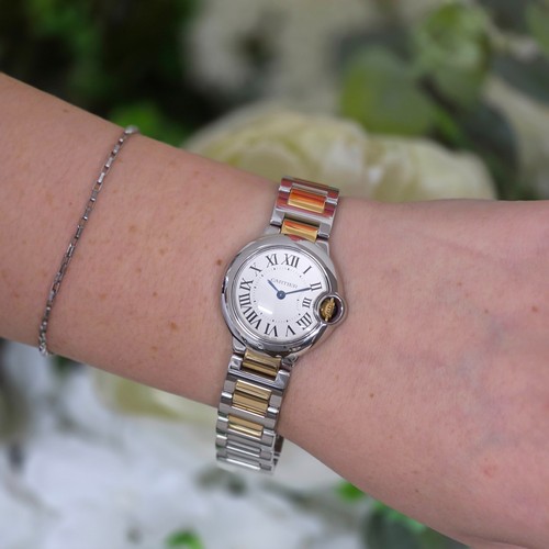 Cartier Ballon Bleu Ref. 3009 - 28mm - Quartz - 18ct Gold - Box & Papers (2009)