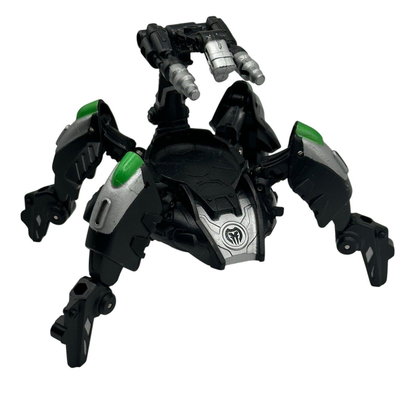 Bakugan Darkus Clawbruk Black Mechtanium Surge Battle Suit Rare!