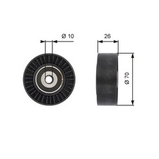 Poulies diverses Rover 216