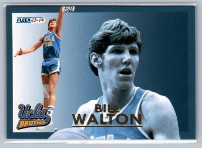 2013-14 Fleer Retro #4 Bill Walton '92-93 Fleer Final Four Stars UCLA