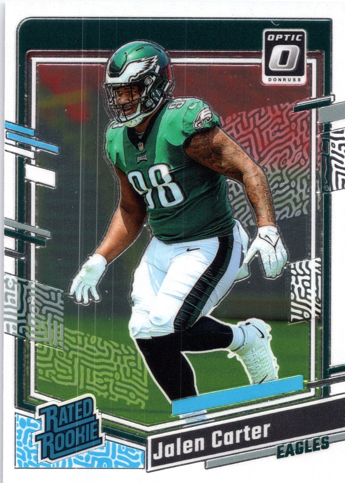 2023 Donruss Optic #281 Jalen Carter Rookie Holo HH