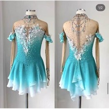 Customized figure skating competition dresses