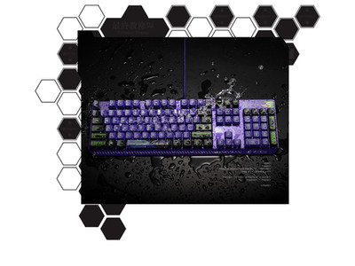 Limited Edition EVANGELION EVA-01 ASUS ROG Strix Scope RX Keyboard