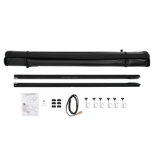 5.8FT Roll Up Tonneau Cover Fit For Chevy Silverado Sierra 1500 Truck Bed 14-18