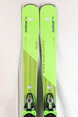 21-22 Elan Wingman 86CTi Used Mens Skis w/Bindings 166cm #548181