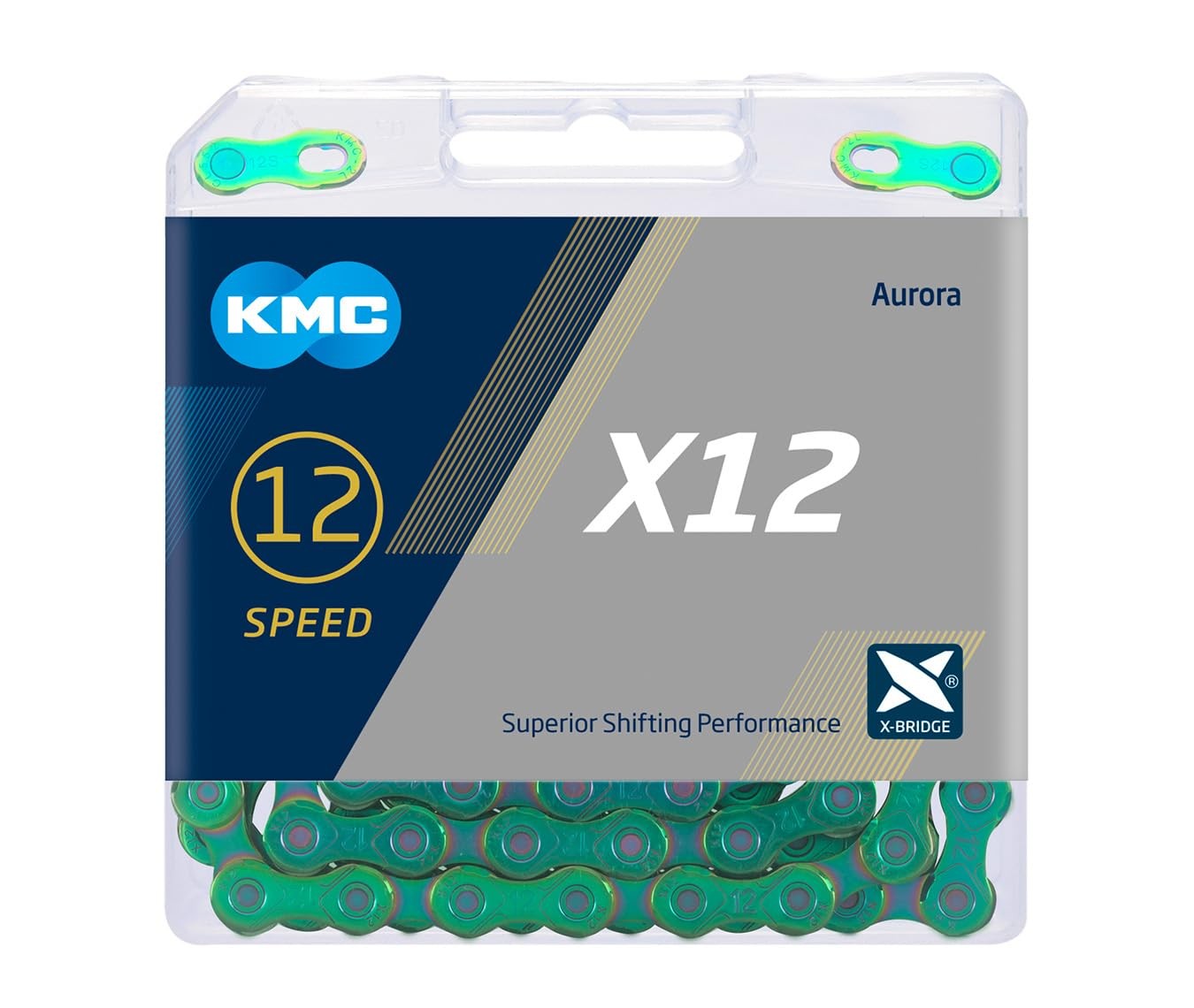 KMC X12 Aurora Зеленый 126Л 12690₽