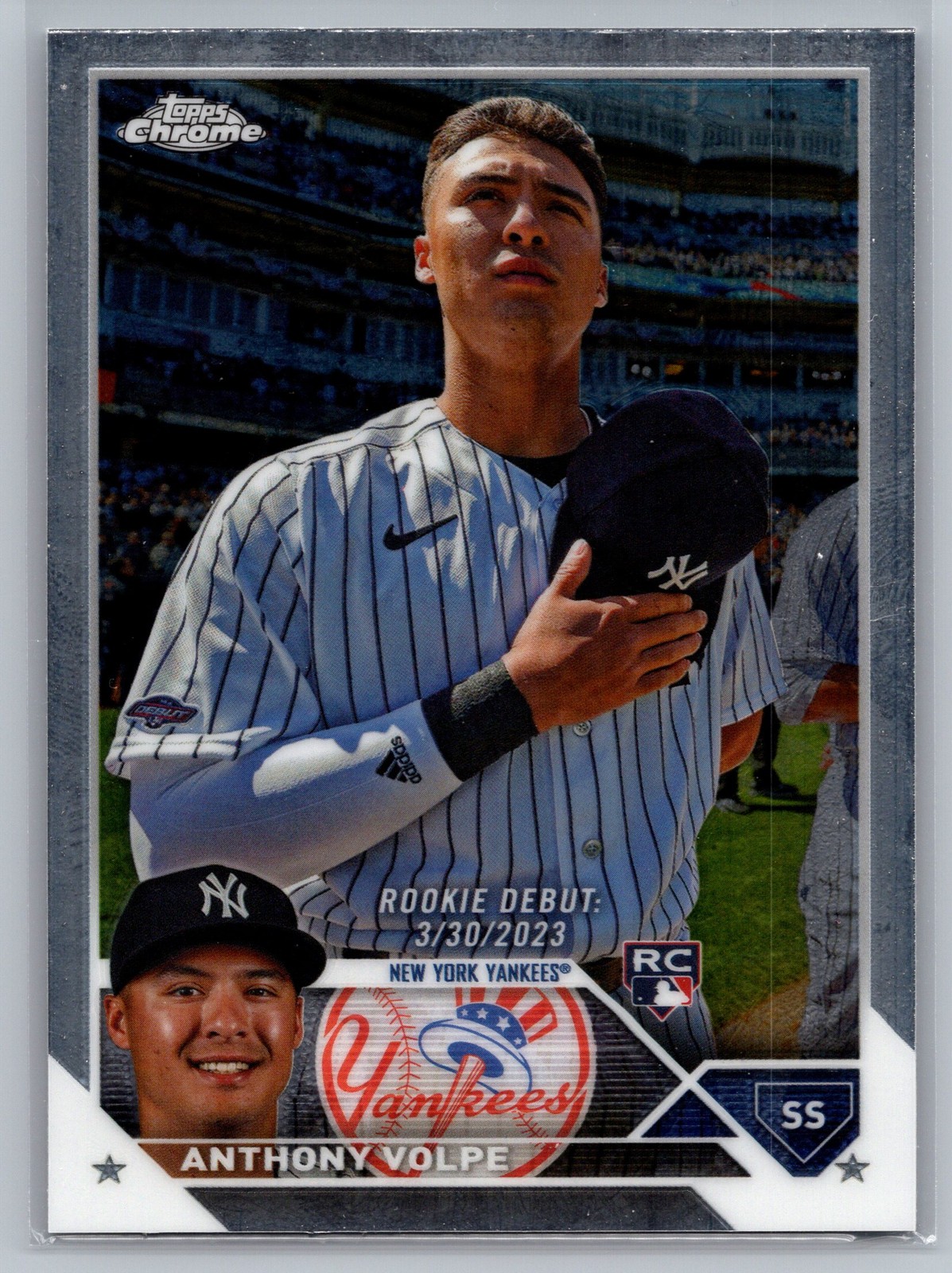 2023 Topps Chrome Update #USC35 Anthony Volpe