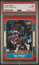 1986 FLEER #88 PAUL PRESSEY PSA 6