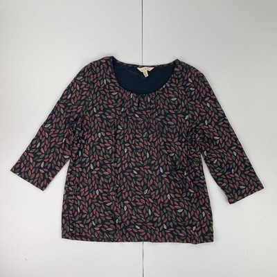 SEASALT CORNWALL Nadelspitze Oberteil 12 schwarz Damen 3/4-Arm