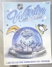 NHL Winter Classic 2008 Program Buffalo Sabres Pittsburgh Penguins