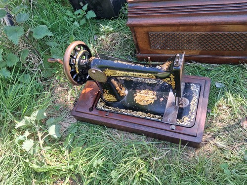 antike Singer 27k Nähmaschine 1905