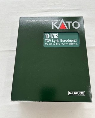 Kato TGV Lyria Euroduplex Ten Car Set for sale online | eBay Kato TGV Lyria Euroduplex Ten Car Set for sale online | eBay