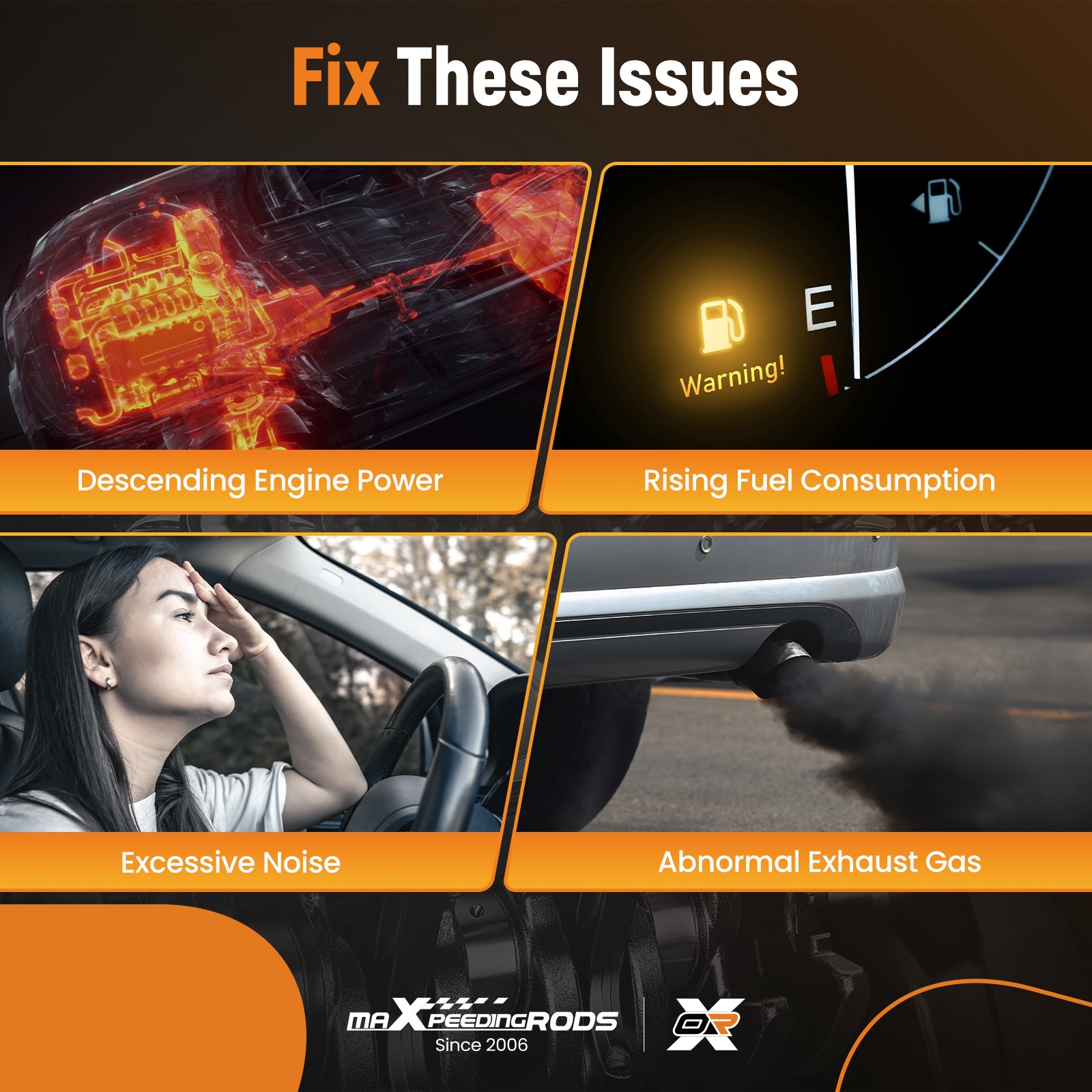 8Pcs Fuel Injectors Set for Suzuki King Quad 400 GSX-R1000 2011-2013 Kit thumbnail 7