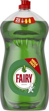 Fairy Original Washing Up Liquid Green with LiftAction 1450 ml, No Soaking, No