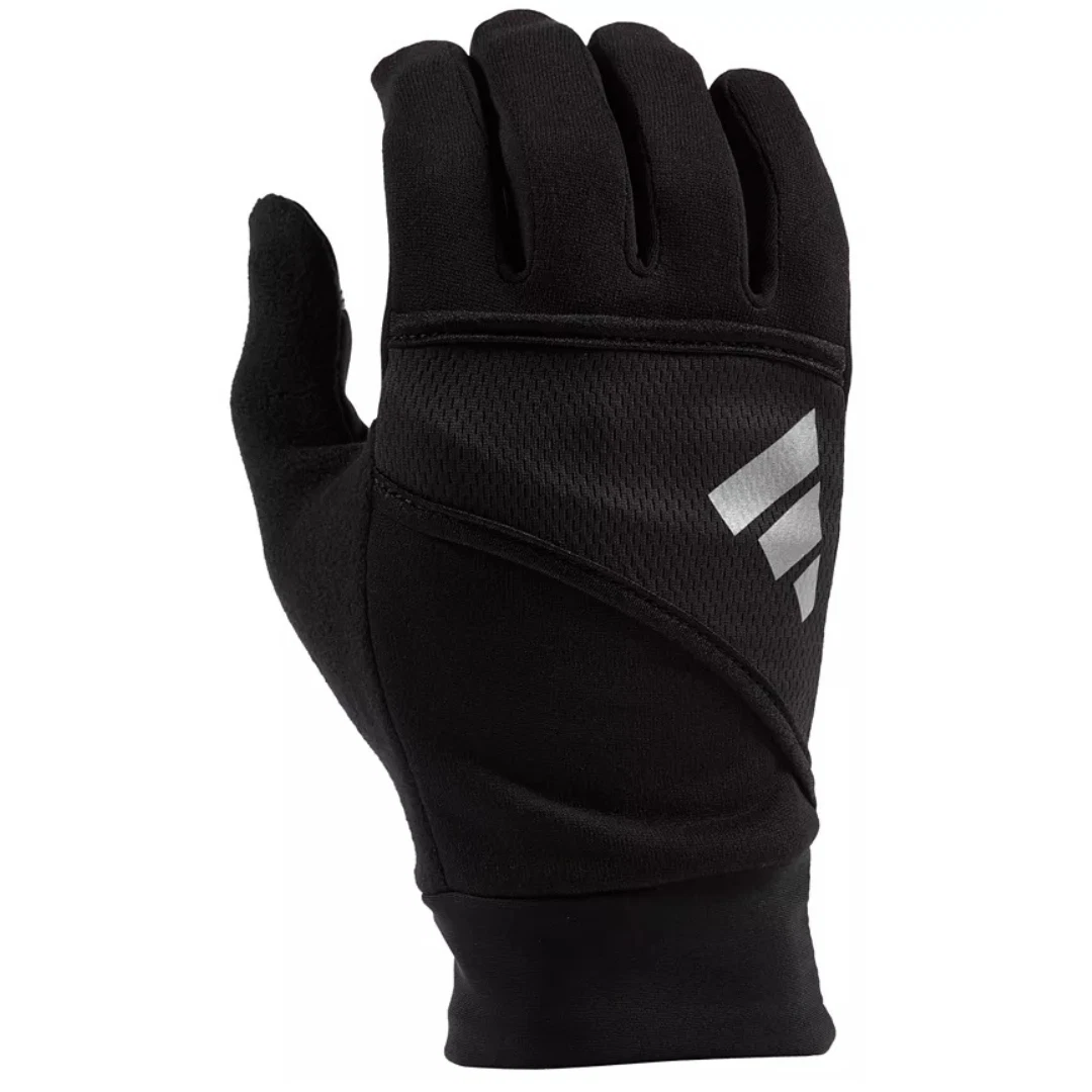 adidas Men's AWP Tech Gloves Reflective Logo Touchscreen Black Size M/L NEW