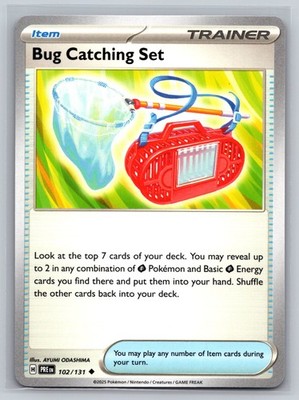 Bug Catching Set Uncommon SV: Prismatic Evolutions 102/131 LP