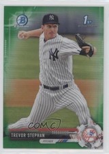 2017 Bowman Draft Chrome Green Refractor 35/99 Trevor Stephan #BDC-167 2d9
