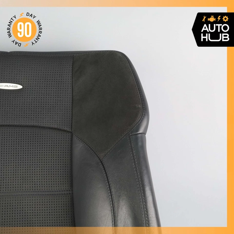 07-09 Cojín asiento superior delantero izquierdo o derecho mercedes w211 e63 amg negro fabricante de equipos originales Foto 3 de 4