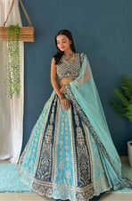 Bollywood Style Sequins Embroidered Lehenga Choli Party Wear