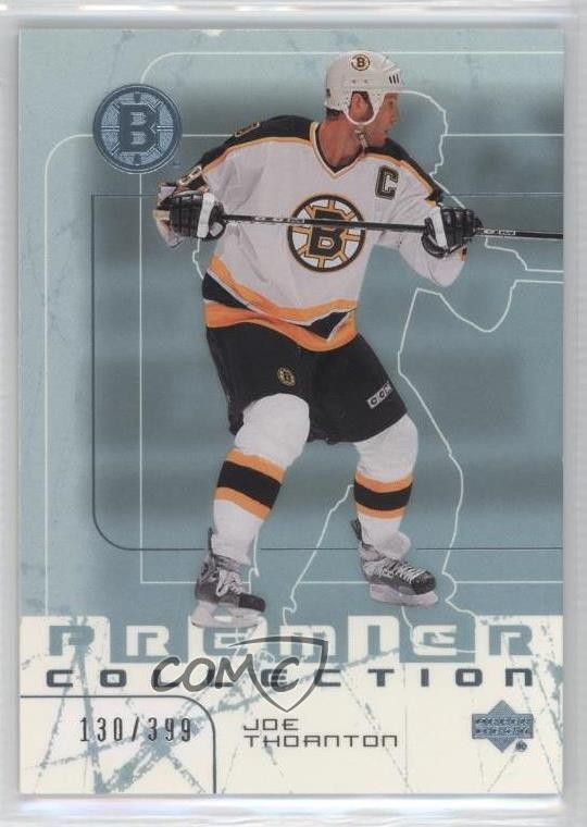 2003-04 Upper Deck Premier Collection 130/399 Joe Thornton #6 HOF 1r5