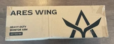 ARES WING Ultrawide Heavy Duty Monitor Arm 13–49" Single Monitor Mount Black New