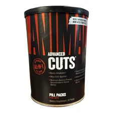 Universal Nutrition Animal Cuts, 42 Packs - Potent thermogenics boost metabolism