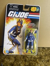 G I GI JOE 25TH ANNIVERSARY COUNTER INTELLIGENCE PILOT SUIT SCARLETT FIGURE