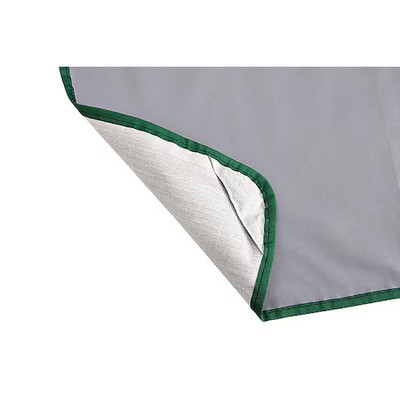 Standard Duty Tarp, 6 X 9 Ft 4 In, 6 Mil, Gray, Cotton Canvas, Ts9112