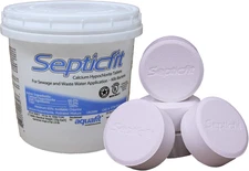 Septic Chlorine Tablet - 6 Tablet Pail - 2 Lbs - NOT for USE in Swimming Pool...