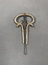 Antique Vintage Jews Mouth Jaw Harp Metal Musical Instrument Made In England