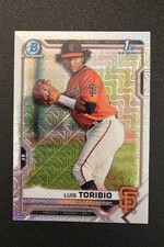 2021 Bowman Chrome - Prospects Luis Toribio #BCP-228 Mojo Refractor (RC)