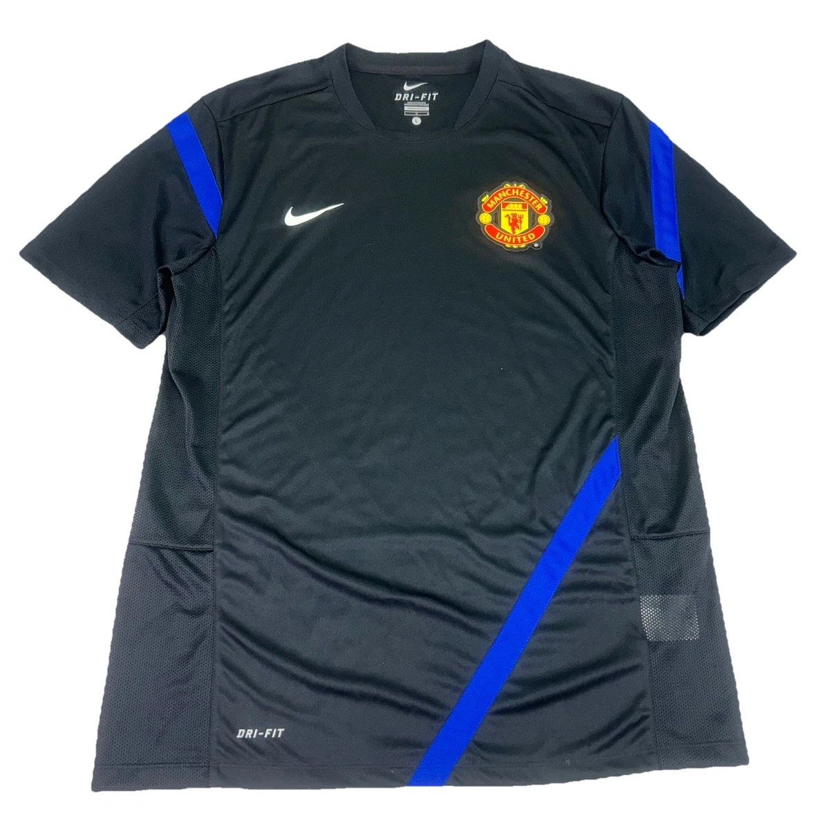 Nike Black Manchester United International Club Soccer Fan Apparel