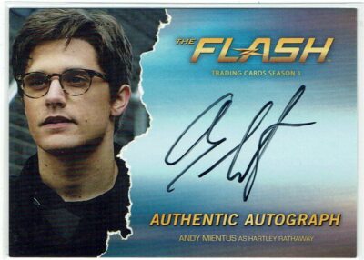 The Flash Staffel 1 Autogrammkarte AM1 Andy Mientus als Hartley Rathaway Auto