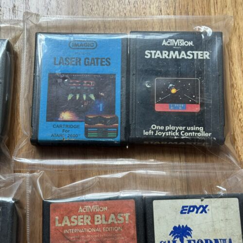 Atari 7800 2600 - Over 50 Games - 20 Cartridge Bundle Vintage Huge Collection - Picture 10 of 10
