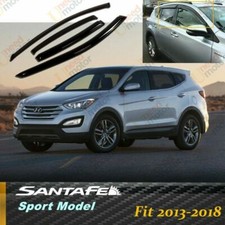 For Hyundai Santa Fe Sport 2013-2018 Model Window Visor Rain Guards Deflectors