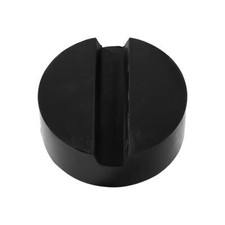 1 Pz 65x33mm Tampone in Gomma per Cric Cricco Crick  Sollevatore Auto Nero