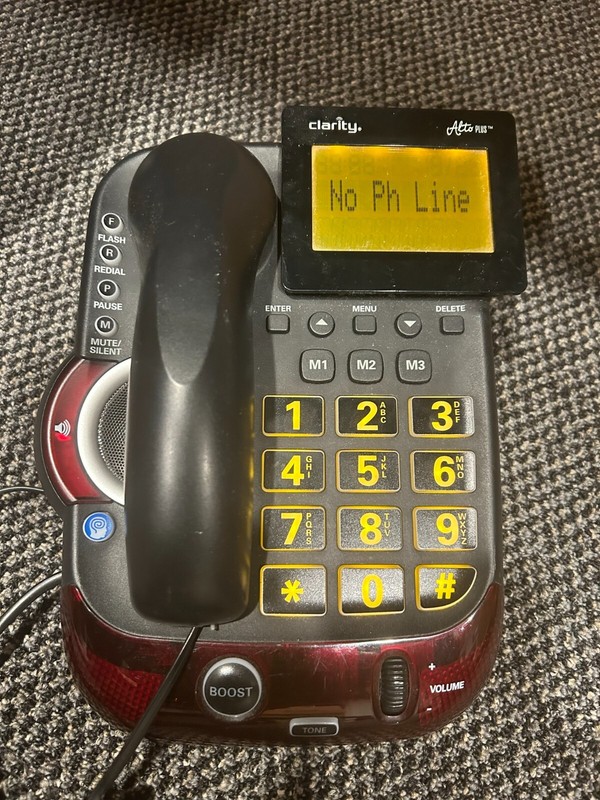 CLARITY ALTO PLUS DIGITAL EXTRA-LOUD CID BIG-BUTTON AMPLIFIED SPEAKERPHONE