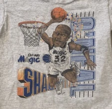 Shaquille O’Neal Caricature Men T-shirt Grey Tee JJ4175