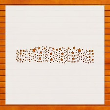 Reusable Star Stencil for Arts  Crafts, Stencil Template Reusable, Wall Art, DI