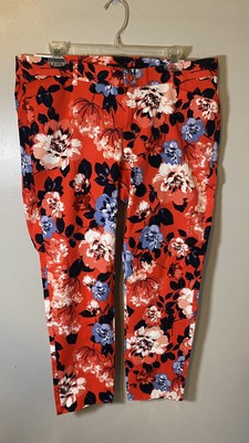 NWT GAP Women's Slim City Rose Crop Pants Stretchy Size 16