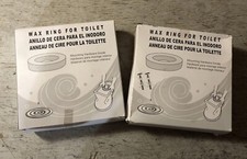 Toilet Wax Ring with Hardware 2 Pack