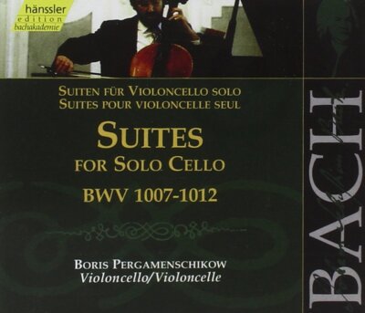 Bach: Suites for Solo Cello - Boris Pergamenschikov CD Haenssler New